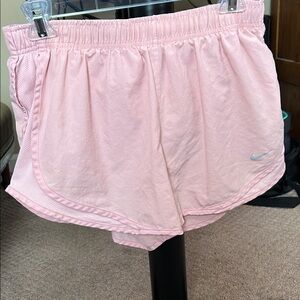 Nike Women's Light Pink Athletic Shorts
